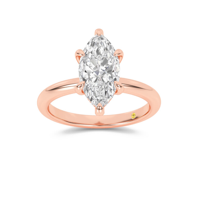 Dream Weaver Hidden Halo Lab Diamond Engagement Ring