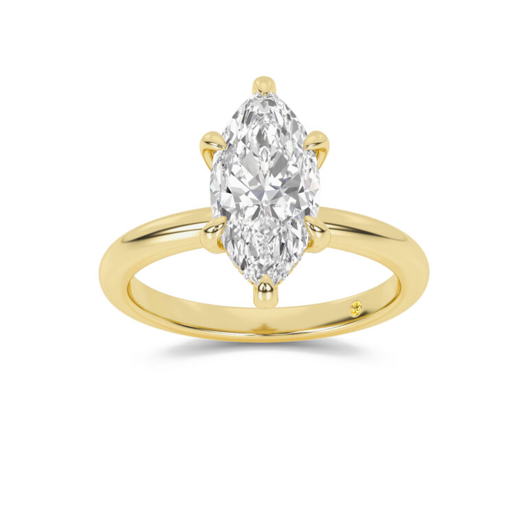 Dream Weaver Hidden Halo Lab Diamond Engagement Ring
