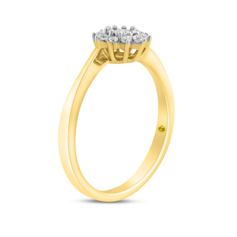 Jardin Lab Grown Floral Diamond Ring