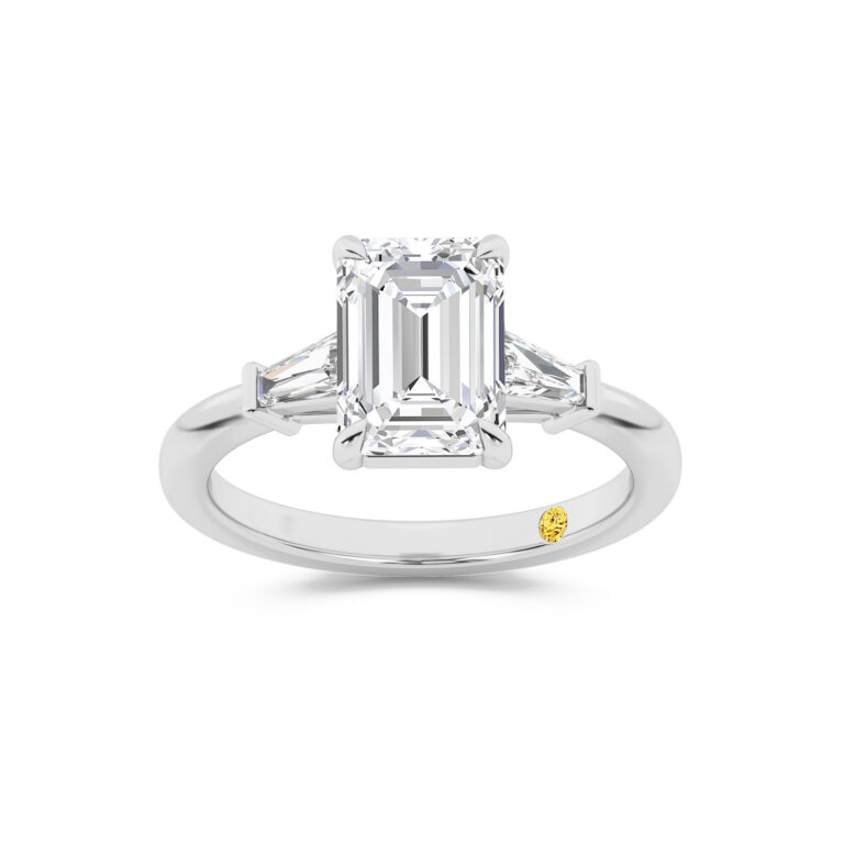 Valentina Engagment Ring with the Juliet Wedding Band