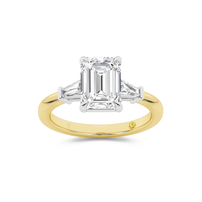 Valentina Engagment Ring with the Juliet Wedding Band
