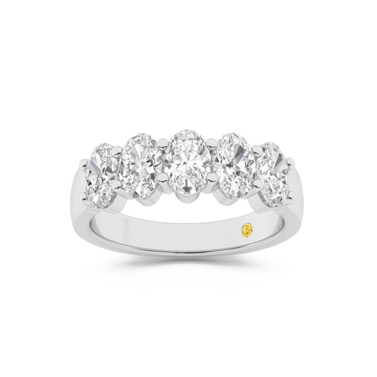 Ciel Lab Grown Five Stone Diamond Ring