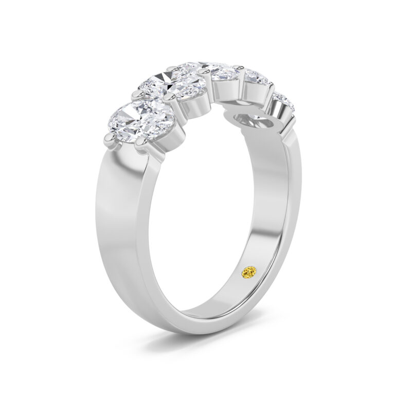 Ciel Lab Grown Five Stone Diamond Ring