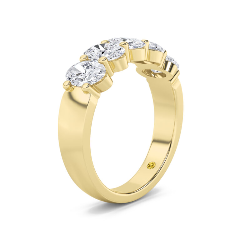 Ciel Lab Grown Five Stone Diamond Ring