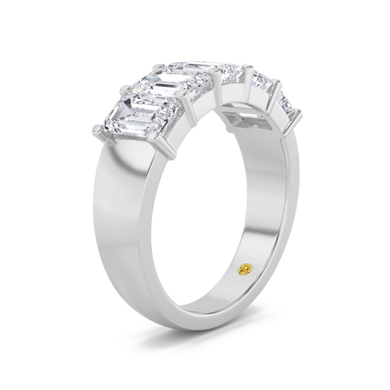 Ciel Lab Grown Five Stone Diamond Ring