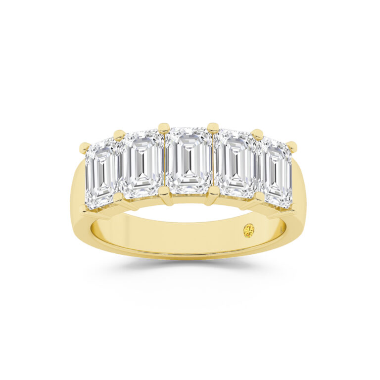 Ciel Lab Grown Five Stone Diamond Ring