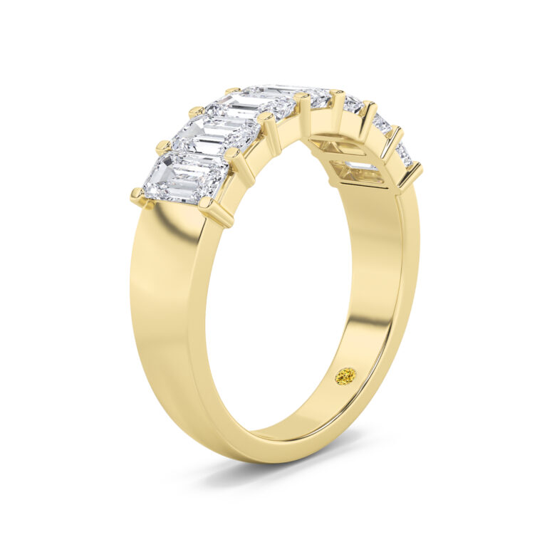 Callista Lab Grown Seven Stone Diamond Ring
