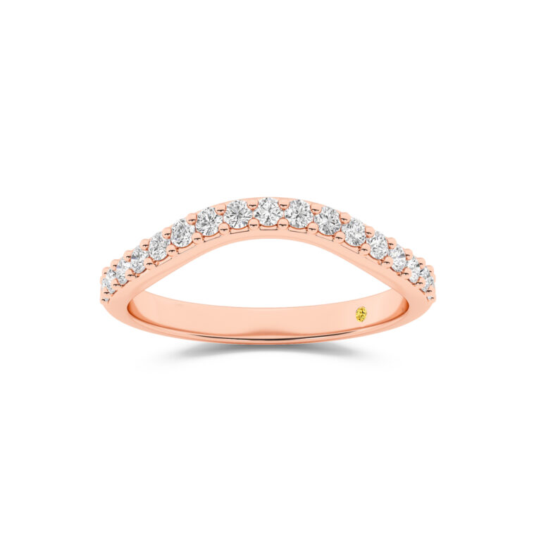 Rhys Lab Grown Contour Diamond Band