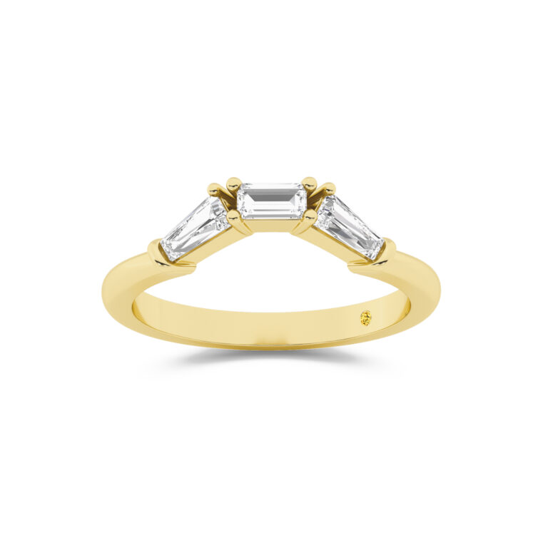 Mavis Lab Grown Baguette Diamond Band
