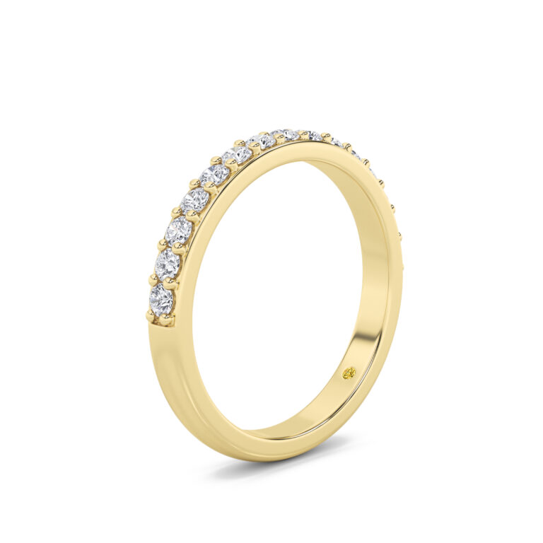 Liv Lab Classic Pavé Diamond Band