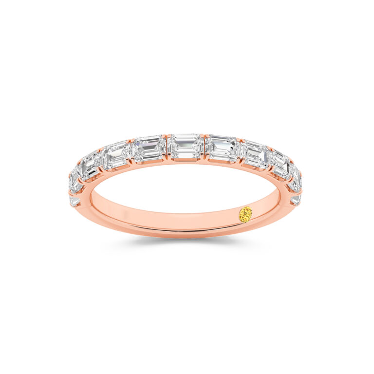 Juliet Lab Grown Baguette Diamond Band