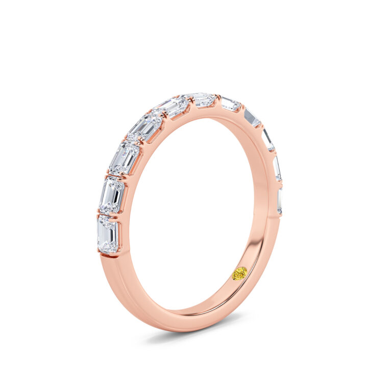 Juliet Lab Grown Baguette Diamond Band