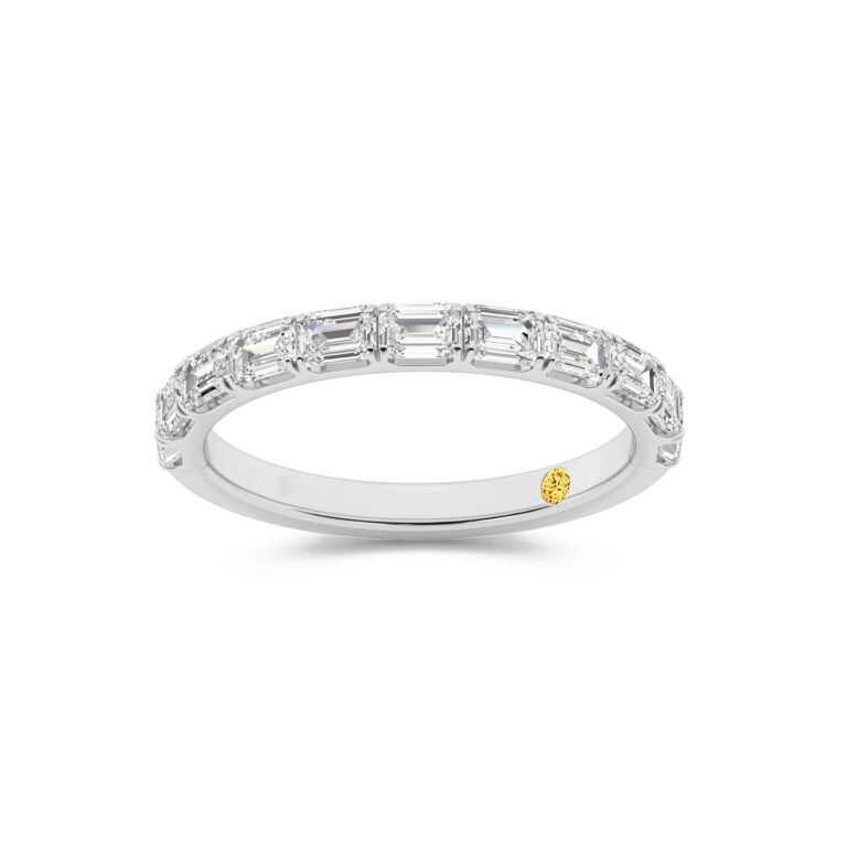 Juliet Lab Grown Baguette Diamond Band