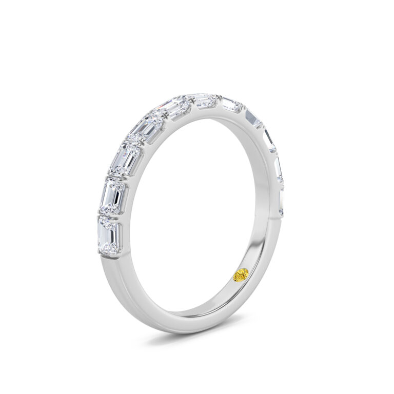 Juliet Lab Grown Baguette Diamond Band