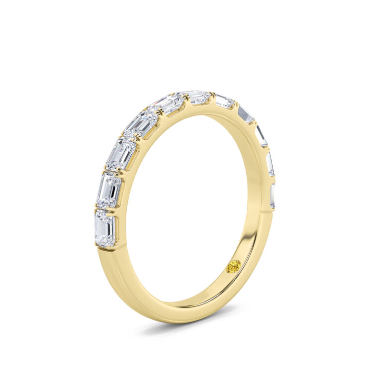 Juliet Lab Grown Baguette Diamond Band