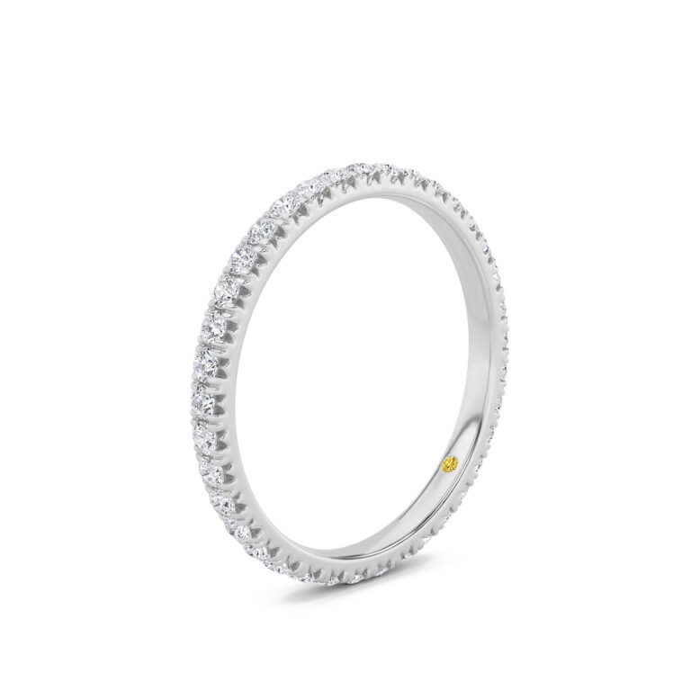 Envoi Full Coverage Lab Grown Eternity Diamond Ring