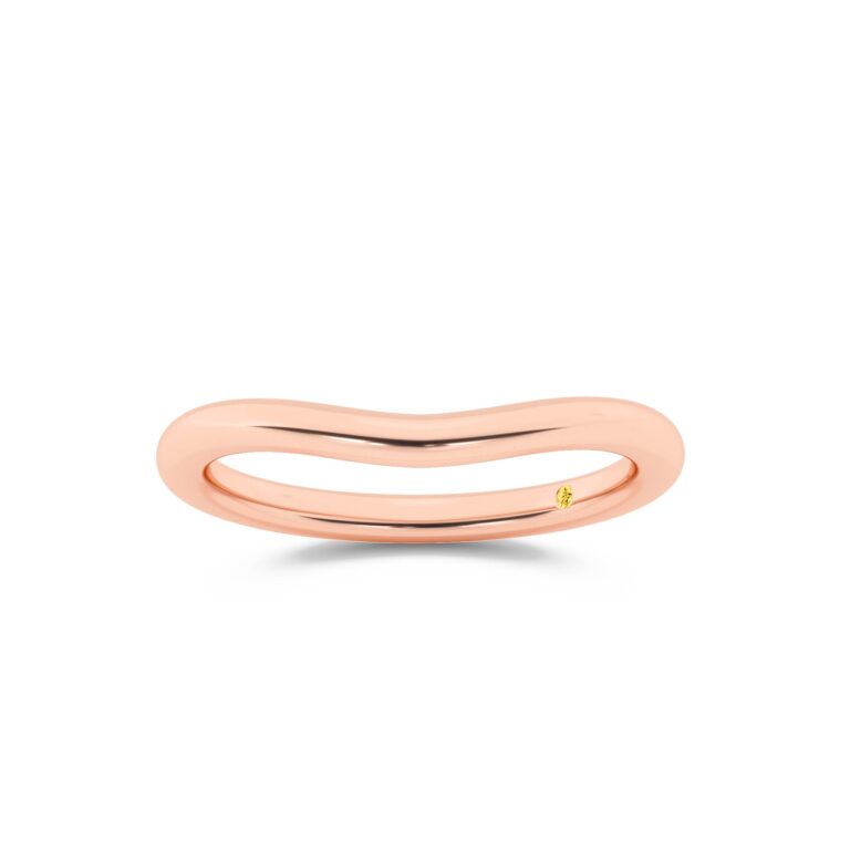 Zola Solid Gold Contour Band