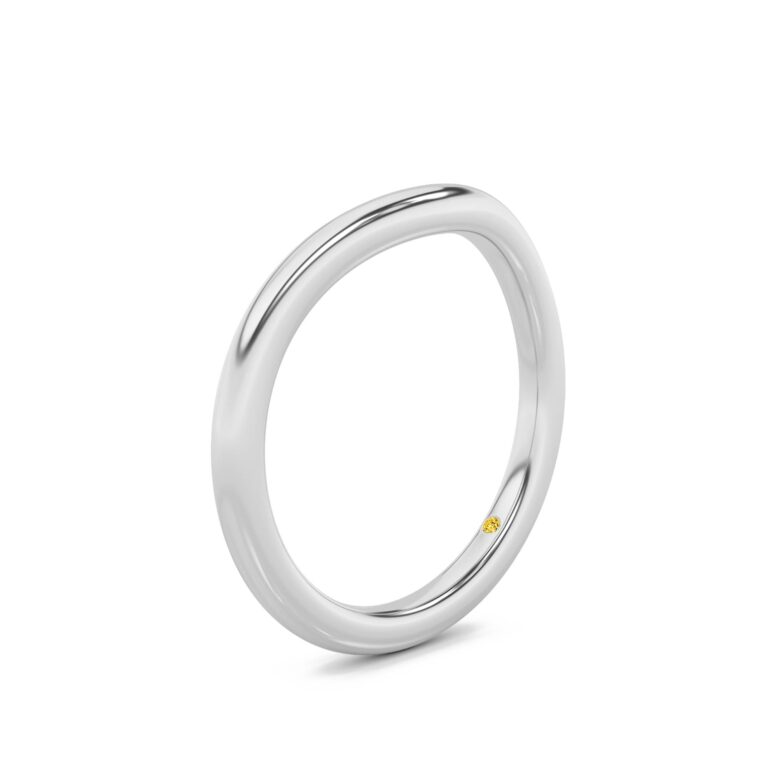 Zola Solid Gold Contour Band