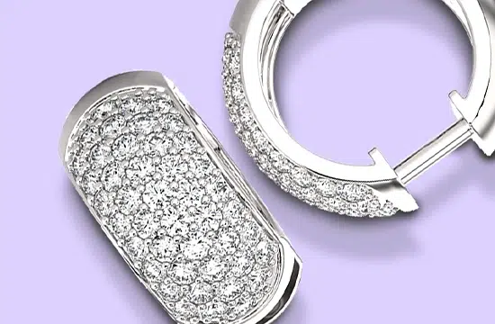 Shop Lab Grown Women's Diamond Earrings Online | Free