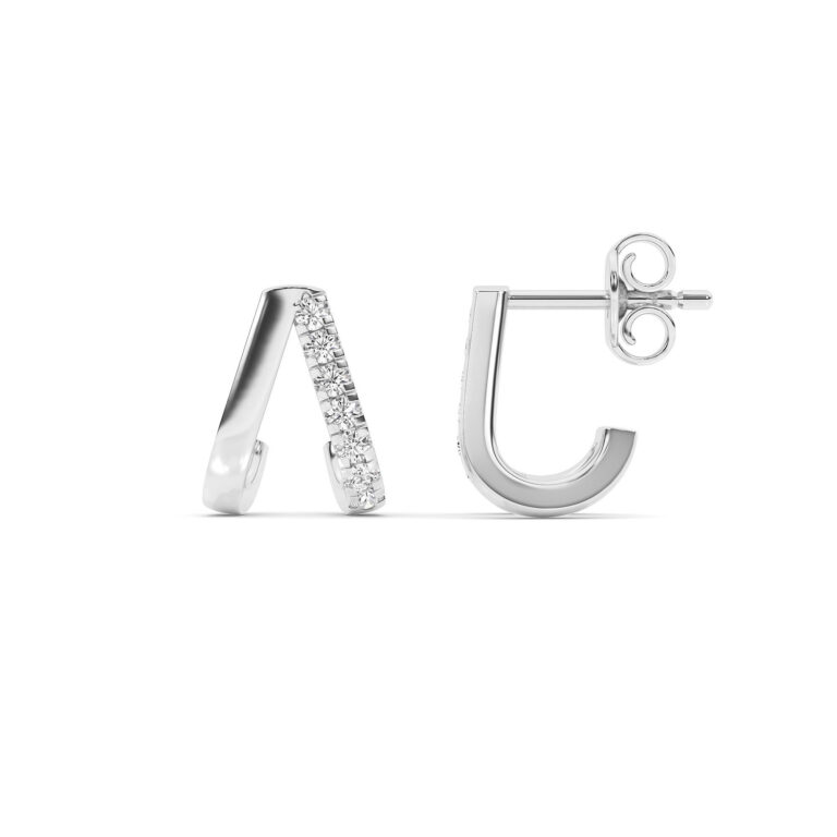 【HYERES LOR】24FW★ Lab Diamond NEW Halo Earrings M 10K HYERES LOR】24FW☆ Lab Diamond NEW Halo Earrings S 10K