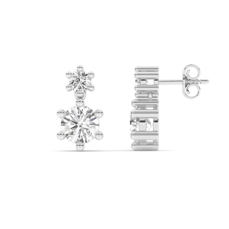 Shop Lab Grown Diamond Stud Earrings | Free Shipping