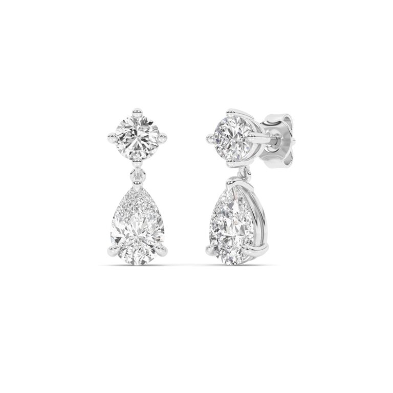 Dewdrop Lab Created Diamond Earrings