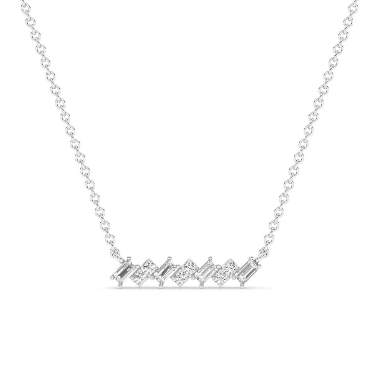 Diamond Bar Necklaces - Modern & Minimalist Styles | La Joya