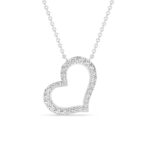 Whim Lab Created Diamond Heart Necklace | Sterling Silver 1 ct. tw_1