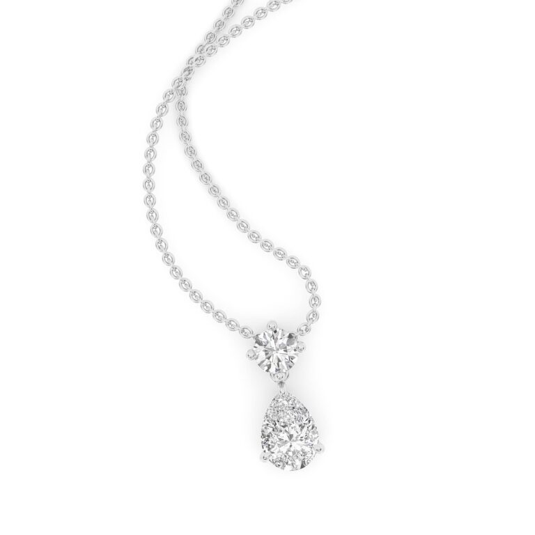 The Dewdrop Lab Diamond Necklace