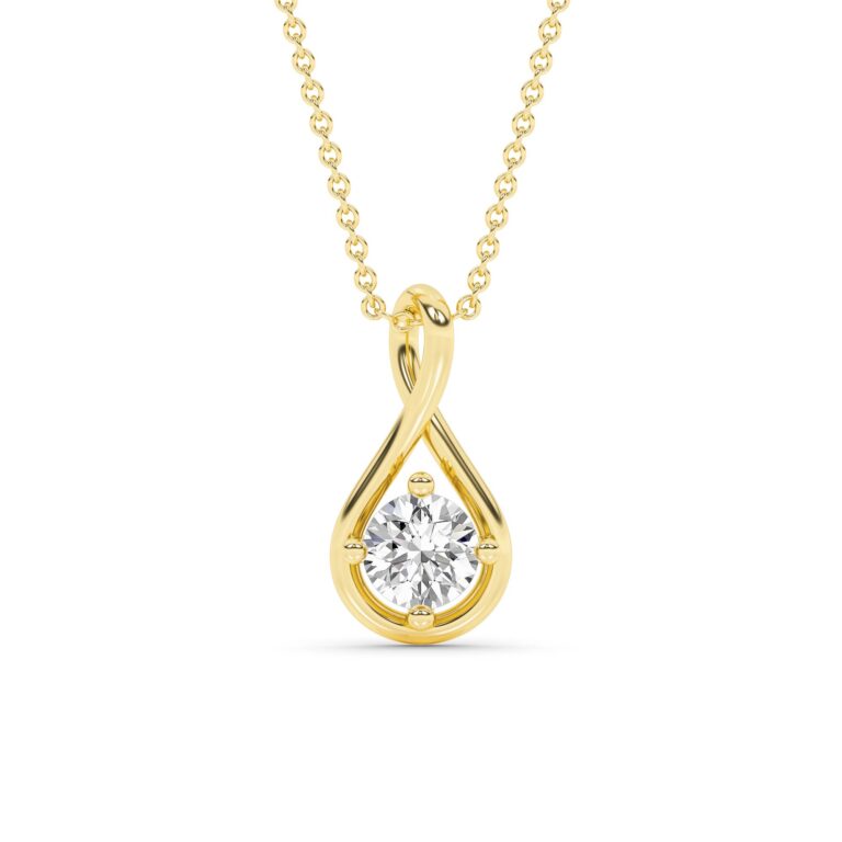 The Embrace Lab Created Diamond Pendant Necklace