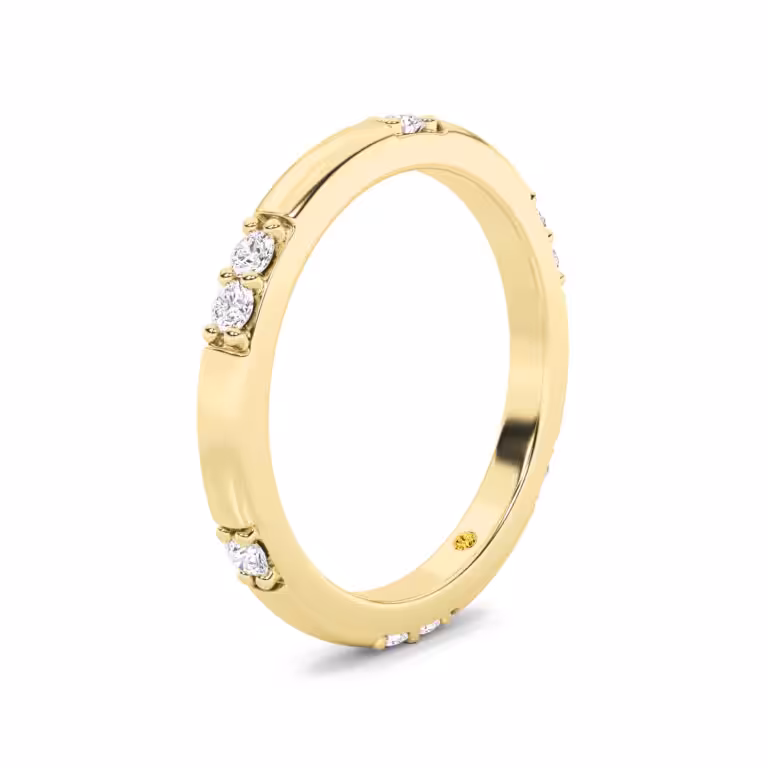 Vihan Lab Grown Diamond Wedding Band