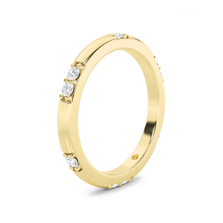 Vihan Lab Grown Diamond Wedding Band