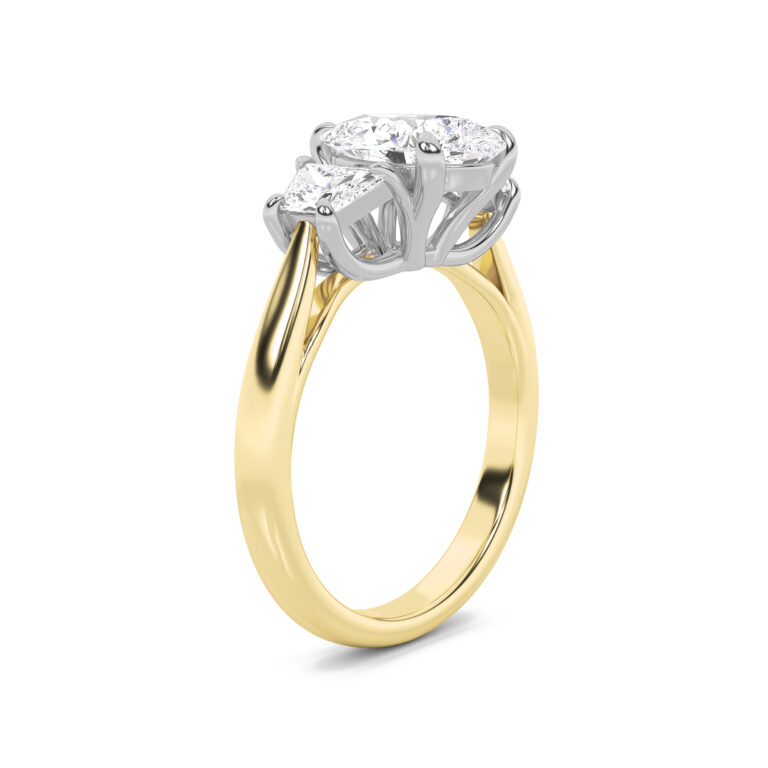Amara Chand Lab Grown Diamond Engagement Ring