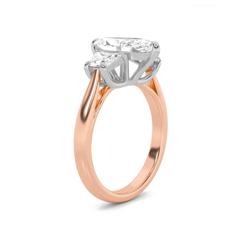 Amara Chand Lab Grown Diamond Engagement Ring