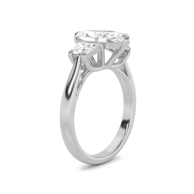Amara Chand Lab Grown Diamond Engagement Ring