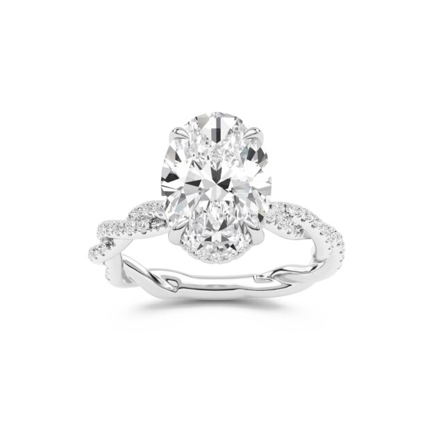 ChiraTan Lab Grown Diamond Engagement Ring