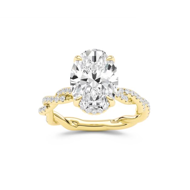 ChiraTan Lab Grown Diamond Engagement Ring