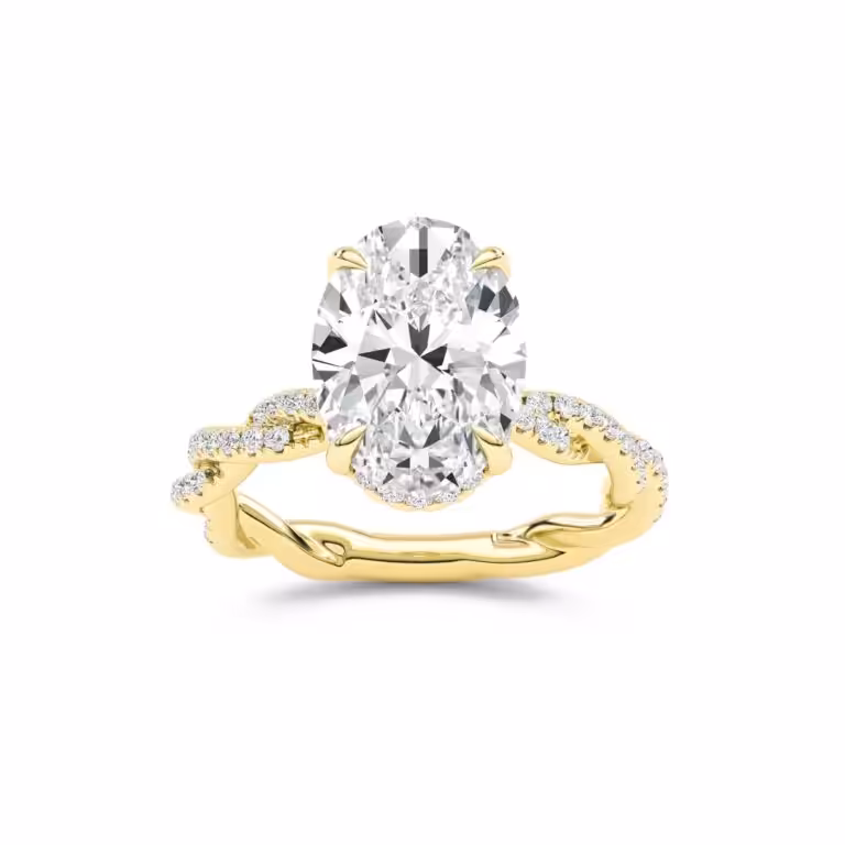 ChiraTan Lab Grown Diamond Engagement Ring