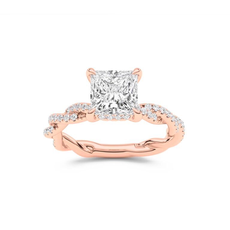 ChiraTan Lab Grown Diamond Engagement Ring