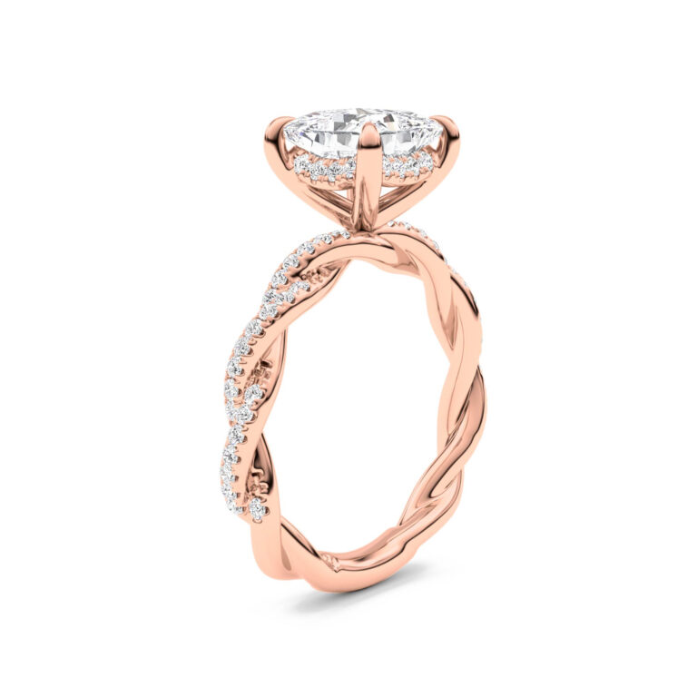 ChiraTan Lab Grown Diamond Engagement Ring