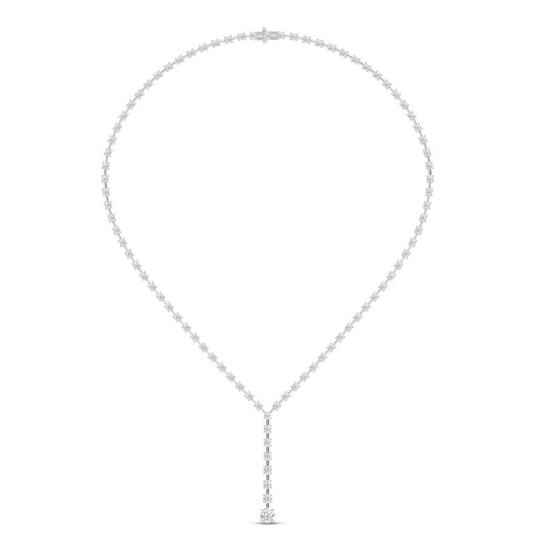 Endless Brilliance Lab Grown Diamond Lariat Neklcae