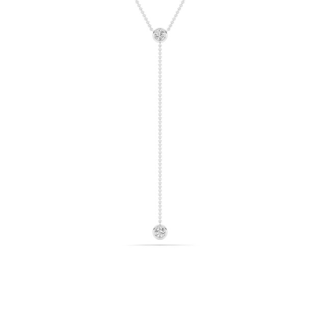 Aura Lab Grown Diamond Lariat Necklace