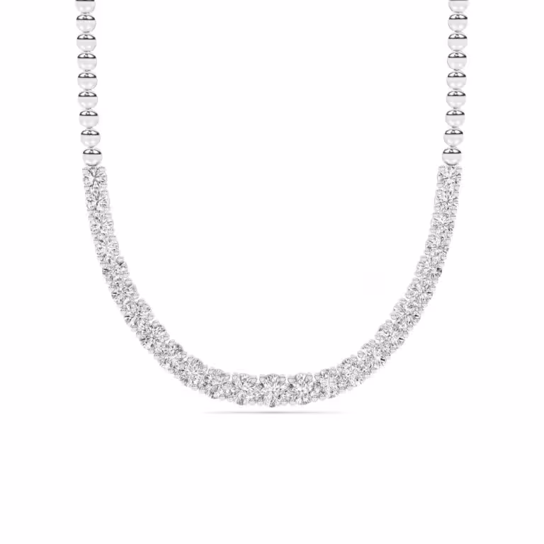 The Grace Four-Prong Lab Grown Diamond Necklace