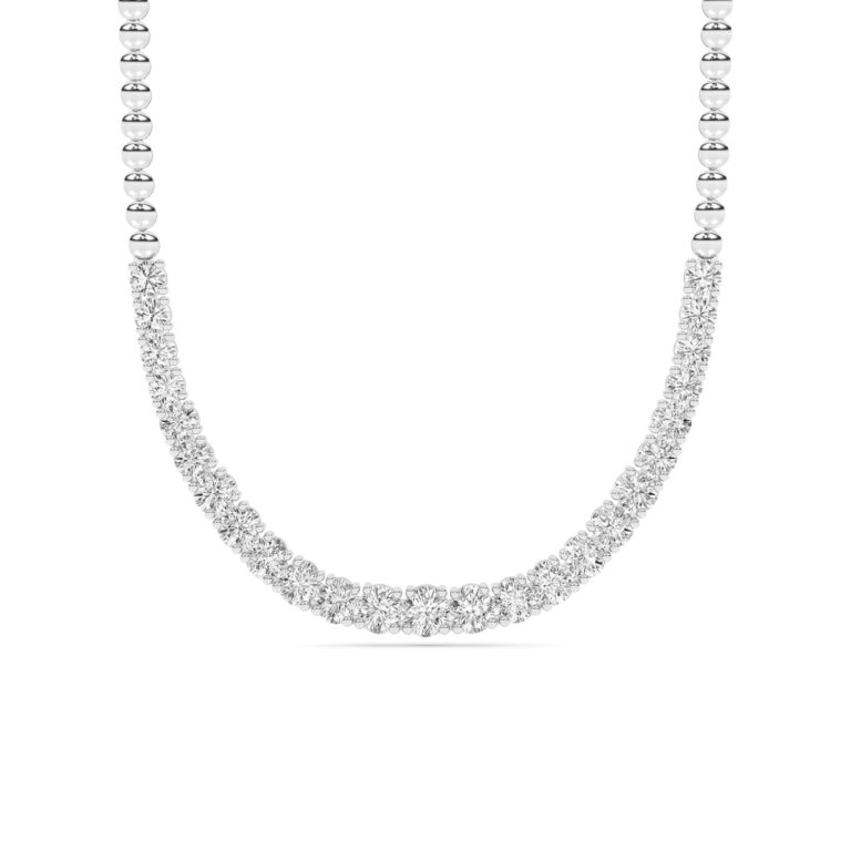 The Grace Four-Prong Lab Grown Diamond Necklace