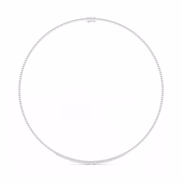 The Grace Four-Prong Lab Grown Diamond Necklace