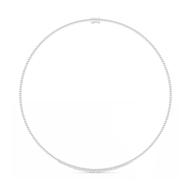 The Grace Four-Prong Lab Grown Diamond Necklace