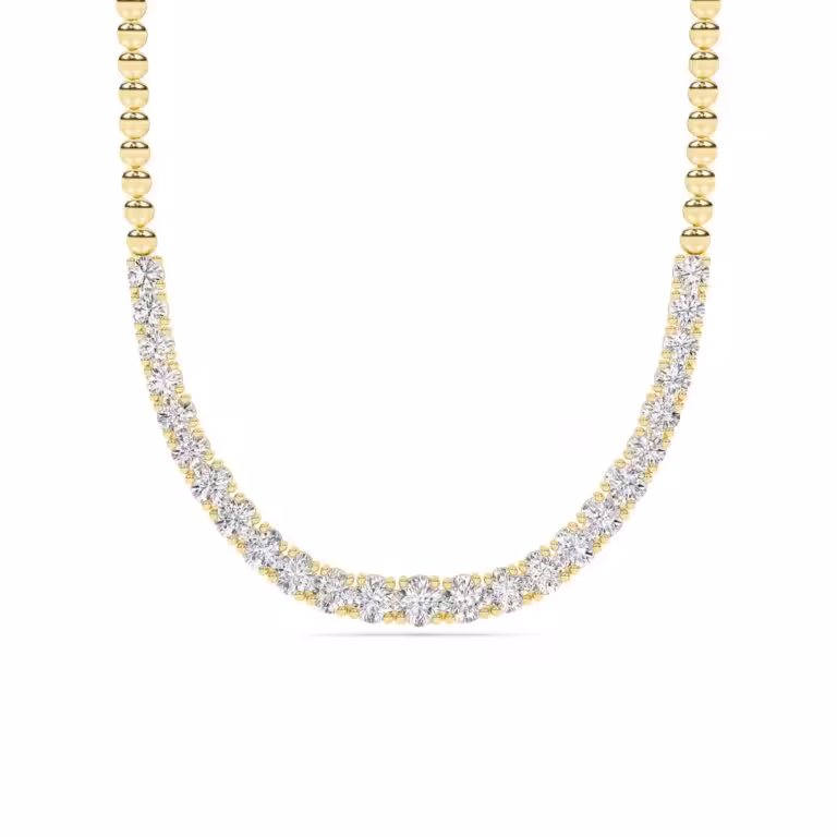 The Grace Four-Prong Lab Grown Diamond Necklace