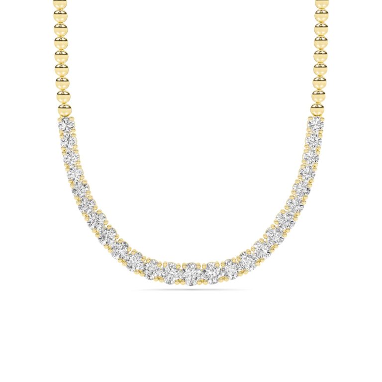 The Grace Four-Prong Lab Grown Diamond Necklace