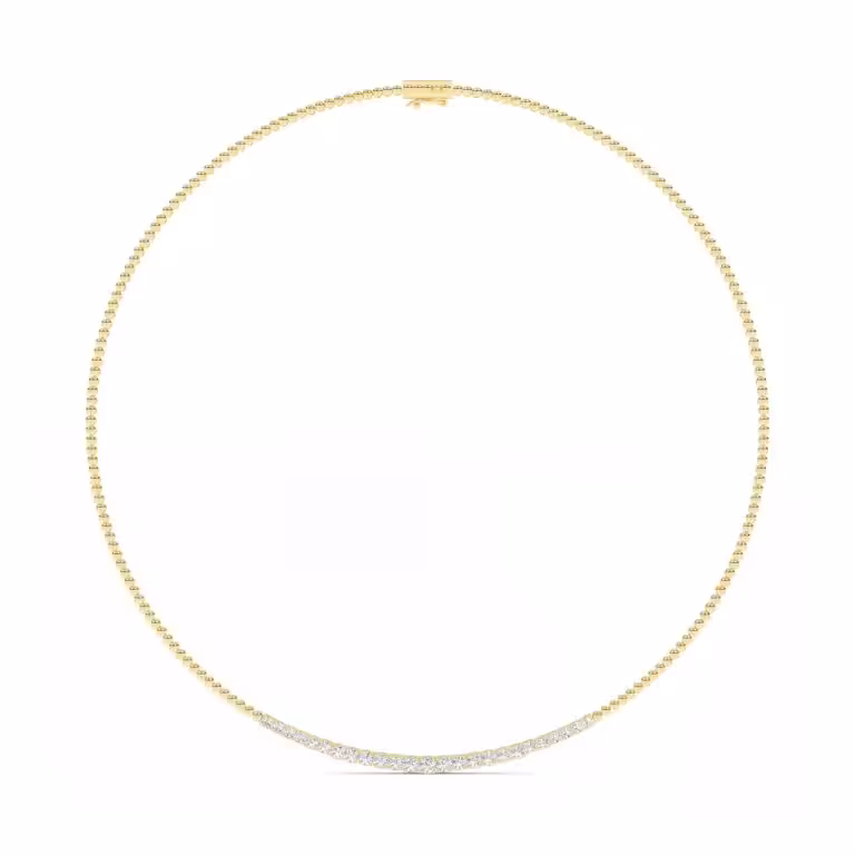 The Grace Four-Prong Lab Grown Diamond Necklace