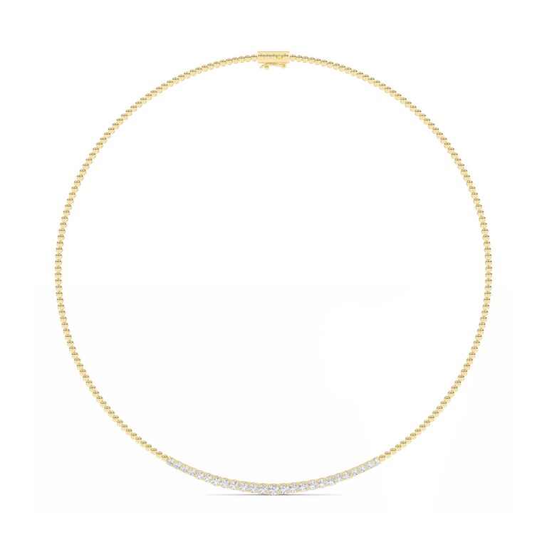The Grace Four-Prong Lab Grown Diamond Necklace